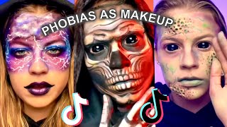 INSANE SFX PHOBIA MAKEUP COMPILATION  Sydney Morgan TikTok [upl. by Loralyn376]