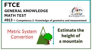 013  FTCE  MATH General Knowledge Test  GK  Learning Mathematics [upl. by Kaete851]