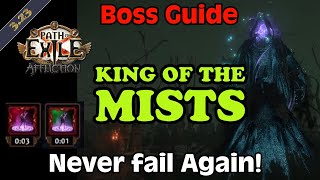 Full Guide King in the Mists Boss Mechanics and how to find him POE Affliction 323 [upl. by Melquist701]