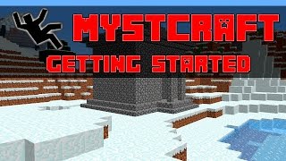 Mystcraft Starter Guide  First Steps Random World  FTB  Minecraft  Mystcraft [upl. by Anirhtak]