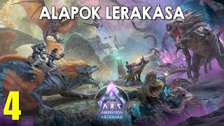 ARK Aberration Ascended 4 rész  Alapok lerakása [upl. by Nessaj]