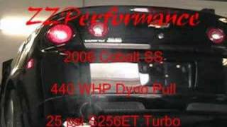 ZZPerformance 440WHP twin charged Cobalt [upl. by Anirahtak166]