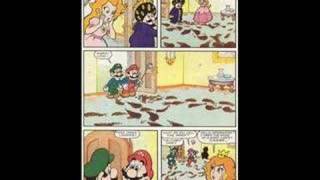 Super Mario Bros Video Comic Books Comic amp Cassette [upl. by Adelice924]