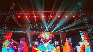 Nucleya  Lights live Sunburn Arena Delhi Karma Tour 20 Oct 2017 [upl. by Noiram]