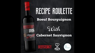 Beefsteak Club X Big K Recipe Roulette ꟾ Sue Stonemans Boeuf Bourguignon with Cabernet Sauvignon [upl. by Baggs]