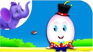 Humpty Dumpty  Nursery Rhyme with Lyrics [upl. by Karwan]