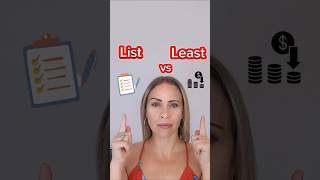 List vs Least  Can You Hear the Difference American English [upl. by Tteltrab419]