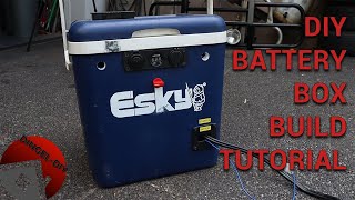 DIY Battery Box Build for Begginers  Introduction to 12V Batteries Isolators DC Chargers amp MORE [upl. by Keel122]