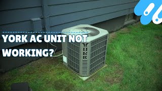 York ac unit not working [upl. by Zara]