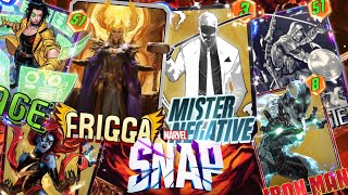 MARVEL SNAP Negative Frigga Crazy FUN  part 1 [upl. by Memory]