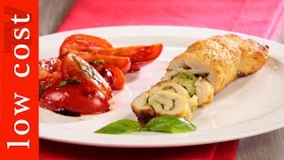 Involtini di petto di pollo al pesto  Ricetta veloce [upl. by Reube]