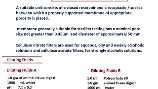 Sterility Testing of Pharmaceuticals [upl. by Bubb]