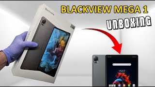 FULL UNBOXING Blackview Mega 1 Tablet  Review [upl. by Nyliahs]