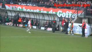 Debut goal of Davy Klaassen Ajax new talent [upl. by Yticilef]