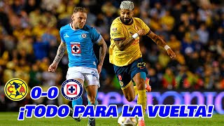 AMÉRICA Y CRUZ AZUL DEJAN TODO PARA LA VUELTA SEMIFINALES IDA LIGA MX APERTURA 2024 🏆 EN ZONA FUT [upl. by Naic]