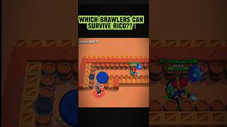 Which brawlers can survive Rico Part 2 primalcsmgaming brawlstars shorts youtubeshorts [upl. by Otreblanauj]