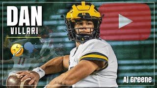 UNIVERSITY OF MICHIGAN QB DAN VILLARI HIGH SCHOOL HIGHLIGHTS ARE INSANE [upl. by Marsden]