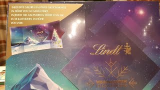 KAUFHOF Lindt Adventskalender 2018 Test [upl. by Izzy909]