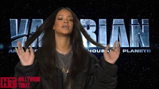 Rihanna Cried while filming Valerian with Luc Besson [upl. by Norene]