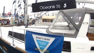 BENETEAU OCEANIS 38 New for 2013 Daysailor Weekender amp Cruiser toured by ABK Video [upl. by Niletak757]