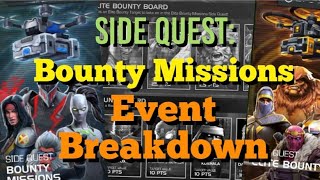 MCOC  NEW Side Quest Bounty Missions  Event Breakdown [upl. by Koetke]