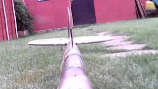 rc spitfire camera test and crash [upl. by Noemi]