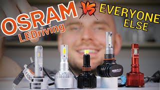 Which are the best LEDs for your car OSRAM vs the Chinese  LED bulb test amp review [upl. by Zipnick]