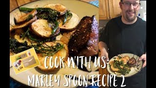 COOK WITH US MARLEY SPOON RECIPE TWO [upl. by Onabru]