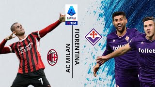 LIVE Serie A Fiorentina vs Ac Milan  highlights seriea [upl. by Airdnola872]