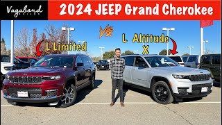 2024 Jeep Grand Cherokee L Limited vs 2024 Jeep Grand Cherokee L Altitude X [upl. by Leviralc266]