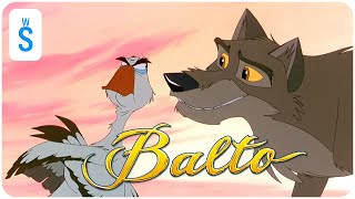 Balto 1995  Scene Balto enters and wins in a dog race [upl. by Lledniuq347]