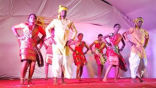 swami vivekanand deolapar students dance  Gondi dance mix songs Durga mandir deolapar [upl. by Aivatnahs]