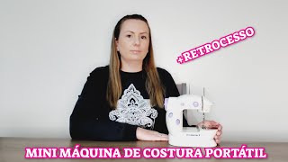 MINI MÁQUINA DE COSTURA 💕 RESENHA COMPLETA 💕 [upl. by Ahsinak]