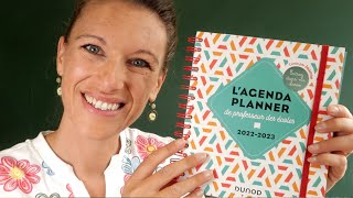 AGENDA PLANNER 20222023 PROFESSEUR DES ECOLES [upl. by Geof]