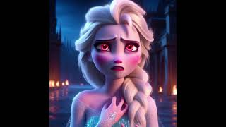 Princess Elsa Battles Vampires and Gets Turned Can You Help Her Break the Curse shorts frozen [upl. by Neirbo]