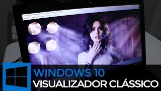 Como restaurar VISUALIZADOR DE FOTOS ANTIGO no WINDOWS 10 [upl. by Janifer953]