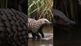 Pangolim escamoso africa botswana kalahari [upl. by Doolittle]