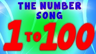 nummersång  sång för barn  nummer 1 till 100 på svenska  Numbers Song  Kids Tv svenska [upl. by Adnwahsor179]