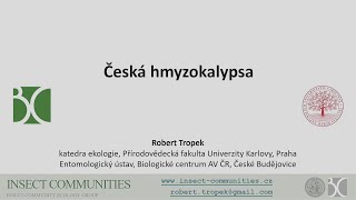 Robert Tropek Česká hmyzokalypsa ÚMKP 8102024 [upl. by Aiken]