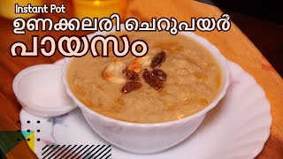 Instant Pot Rice And Moong Dal Payasam  Sadya Special Payasam  homely [upl. by Kcira694]