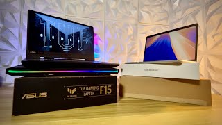 ASUS TUF F15 vs MacBook Air M1  FULL INDEPTH COMPARISON you should watch [upl. by Nollat263]