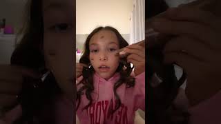 GRWM for school don’t worry I brushed out my curls grwm girlup cute [upl. by Cash]