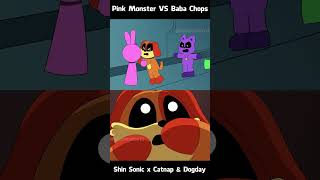 Pink Monster vs Vineria x Catnap BABY Cute story Incredibox Sprunki Animation [upl. by Finbar]