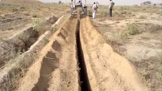 Trench Digger Trencher India [upl. by Sehguh]