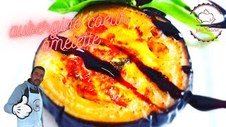 recette aubergine cœur omelette 🍆 [upl. by Naomi]