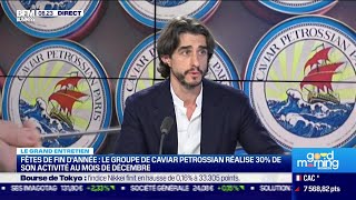 Mikael Petrossian Petrossian  Petrossian réalise 30 de son activité au mois de décembre [upl. by Ellac]