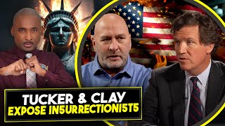 Tucker amp Clay Expose InsurrectionistsMore Bomb Threats At State CapitolsSwatting Politicians Homes [upl. by Jory]