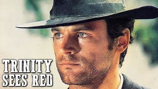 Trinity Sees Red  TERENCE HILL  Spaghetti Western  Free Western Movie  Cowboys  Full Films [upl. by Nikral320]