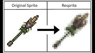 Terraria Resprites 18  Scourge Of The Corruptor Resprite [upl. by Olivette]