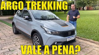 Avaliação Fiat Argo Trekking 13 CVT 2024  Vale a pena [upl. by Llerut]